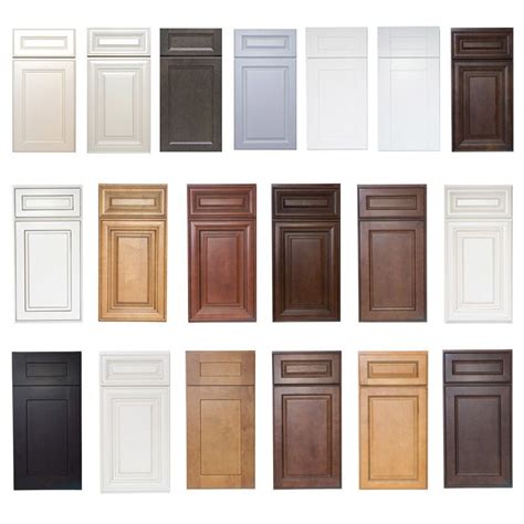 samples of kitchen cabinets