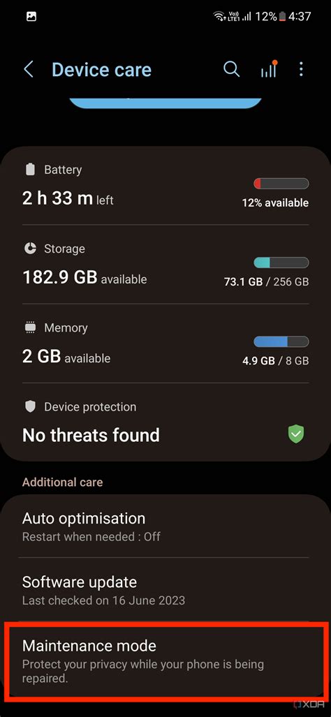 Device Care