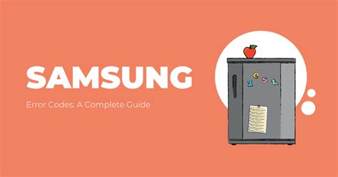 samsung fridge 6e error code