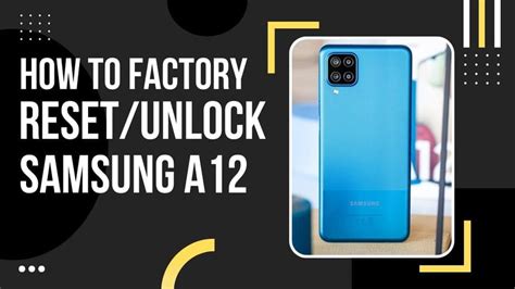 samsung reset unlock code