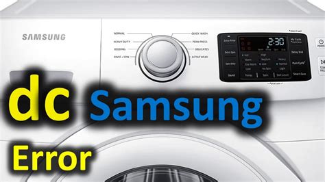 samsung vrt plus washer dc error code