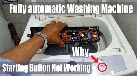 samsung washer will turn on but not start no error code