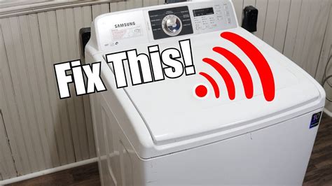 samsung washer won't spin no error code
