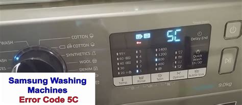 samsung washing machine error code sc