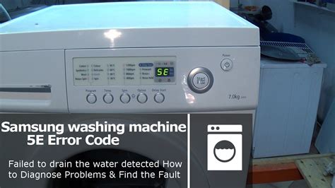 samsung washing machine pump not working no error code