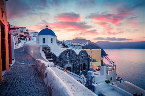 santorini in april 2025