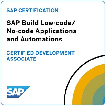 sap build low code no code certification