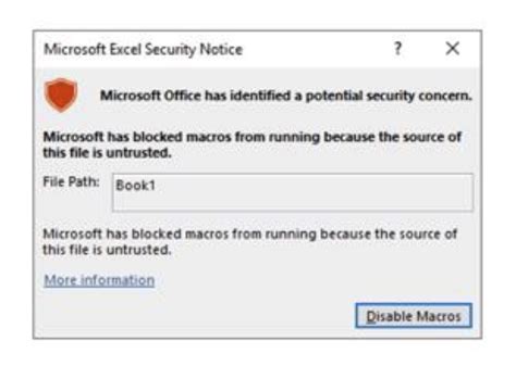 sap export to excel macro blocked