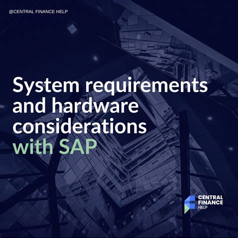sap system requirements