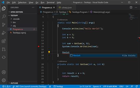 save code snippets in visual studio code