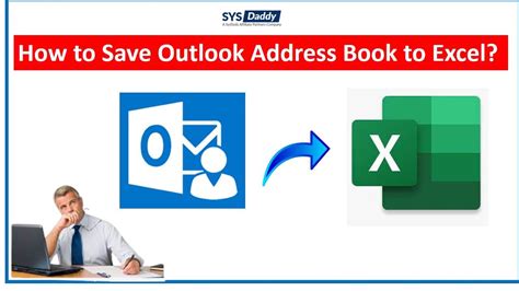 save outlook address book to excel