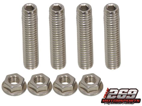 sbc carb stud thread size
