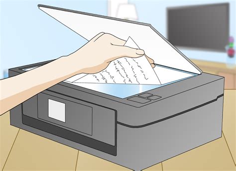 scanning a document using a laptop