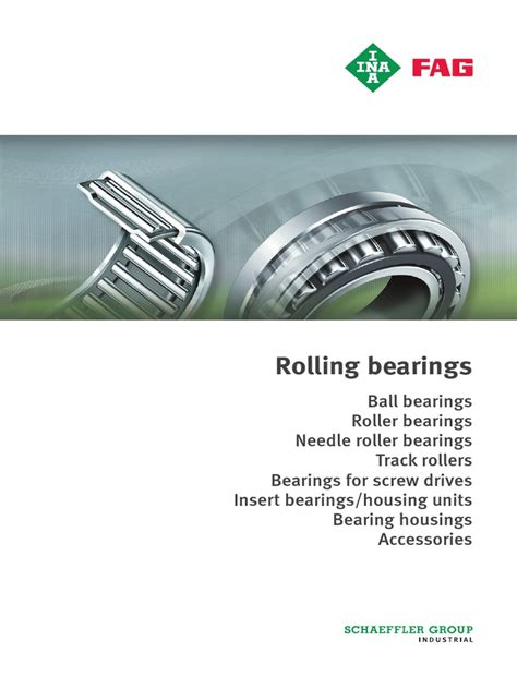 Schaeffler Bearings Catalog