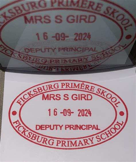 school stamp