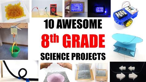 science experiments for 8th class