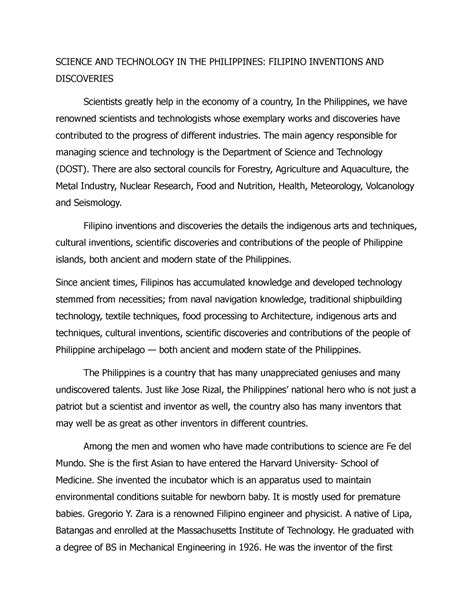 science feature writing examples in the philippines