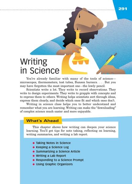 science feature writing topics for elementary