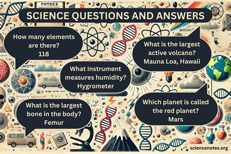 science trivia questions and answers with explanation