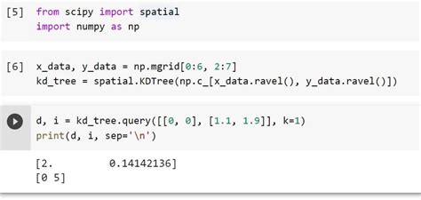scipy kd tree example