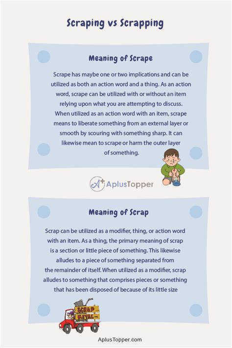 scraping meaning