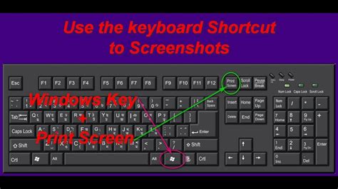 screenshot on pc using keyboard