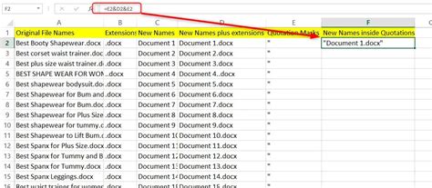script to rename files from excel list