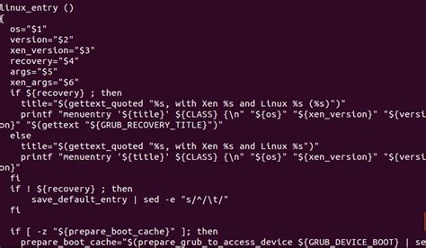 scripting examples in linux