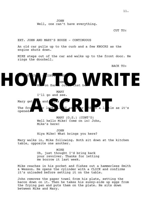 scriptnotes how to write a movie transcript