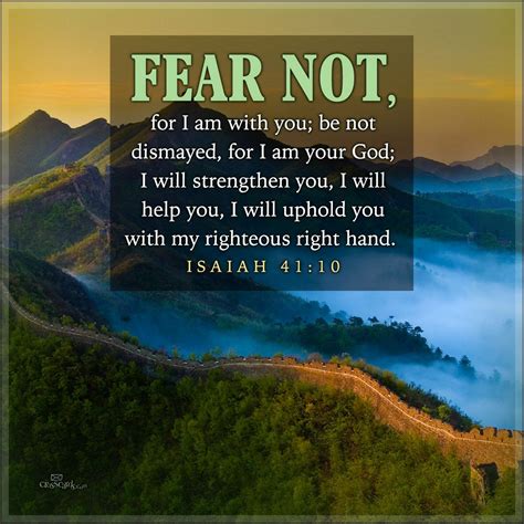 scripture not to fear man