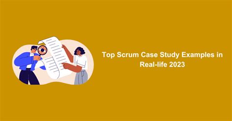 scrum methodology example in real life