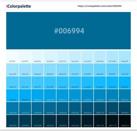 sea color code
