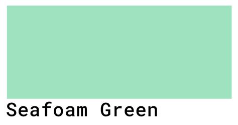 sea foam green color code