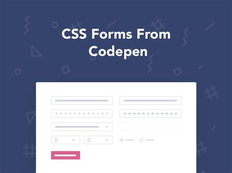 search form css codepen