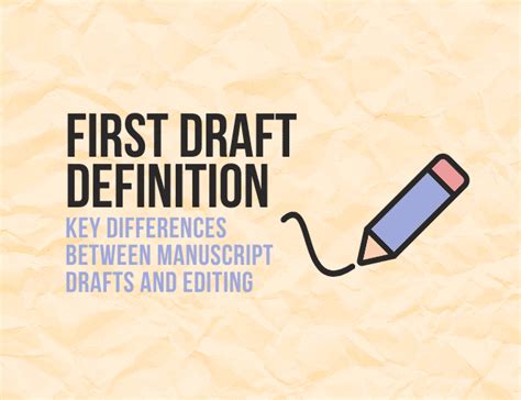 second draft meaning
