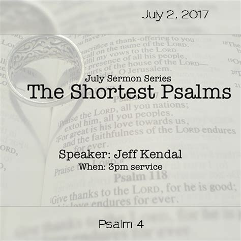 second shortest psalm