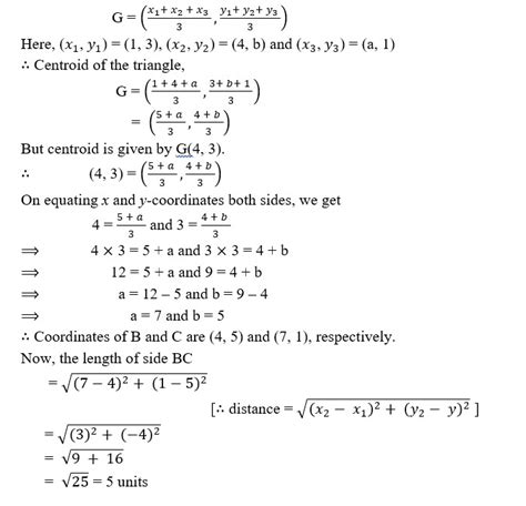 section and midpoint formula class 10 icse mcq questions