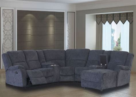 sectional sofas with recliners and cup holders and chaise
