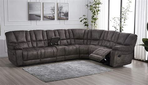 sectionals with recliners on each end