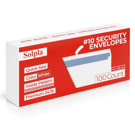 secure envelope