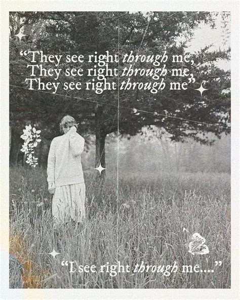 see right through something meaning