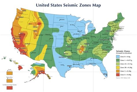 seismic zone map by zip code