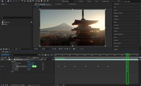 select multiple keyframes after effects