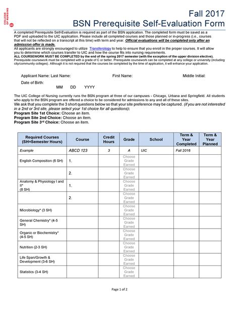 self evaluation presentation examples
