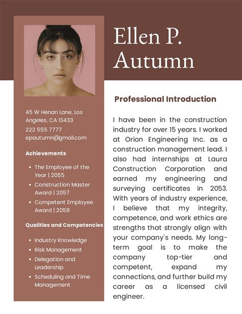 self introduction in telephonic interview for experienced candidates sample
