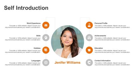 self introduction ppt slides