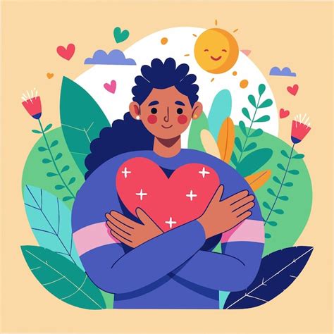 self kindness concept