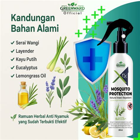 semprotan pengusir alami