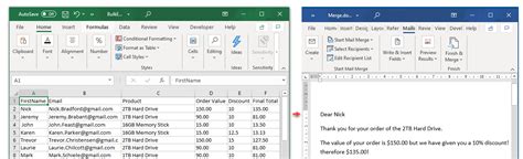 send mass email using excel list
