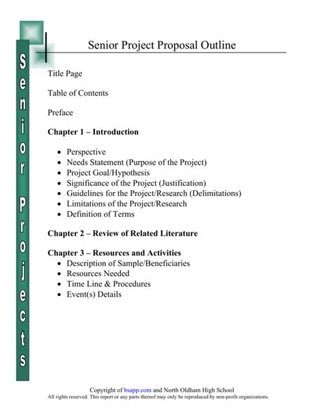 senior project introduction examples